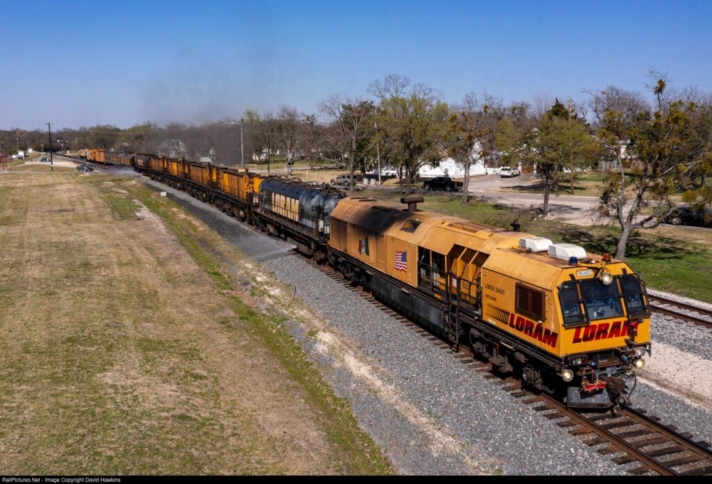 meulage des rails