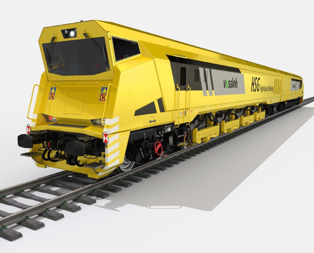Vossloh HSG-2 high-speed grinding train
