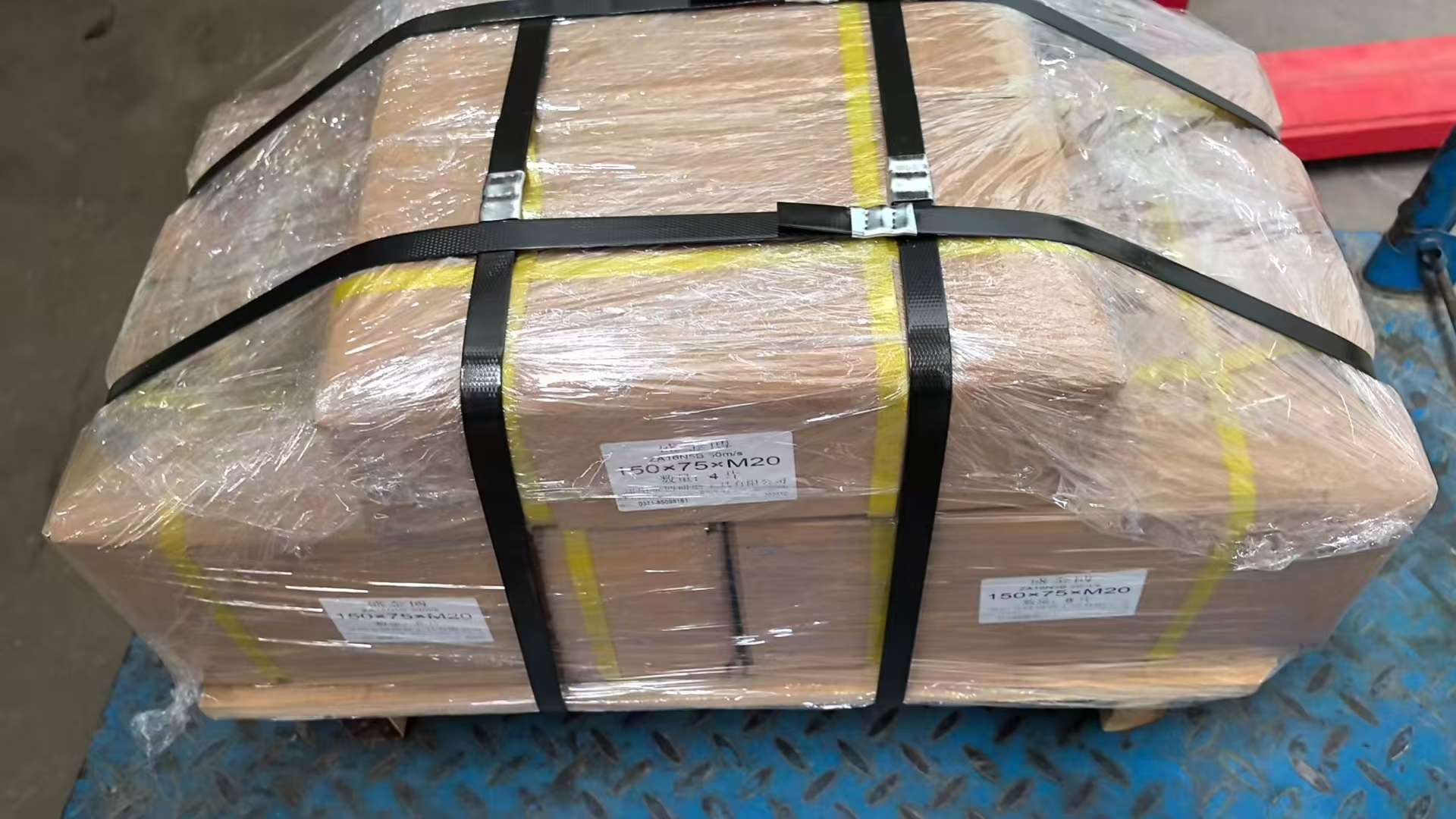 Carton packaging - by air